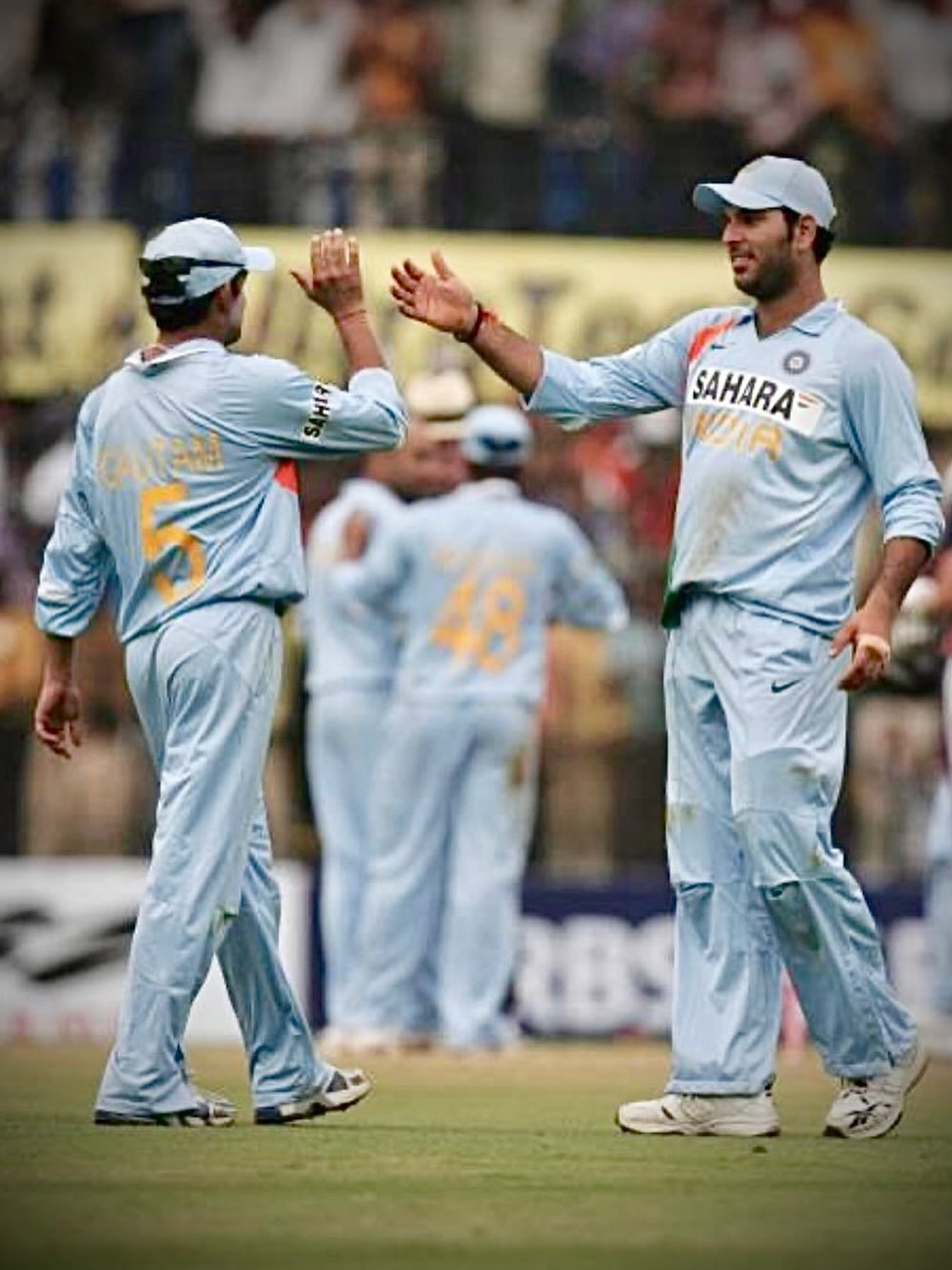 Photo by Gautam on December 11, 2025. May be an image of cricket and text that says 'SAHARA KIA'.