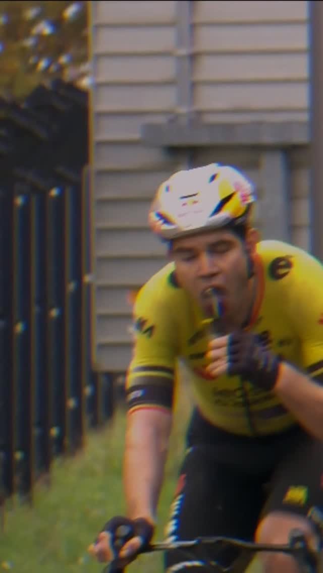 gcn_racing 게시물 이미지: 🤪 Mmm Tasty 😂⁠
⁠
@woutvanaert gives his...