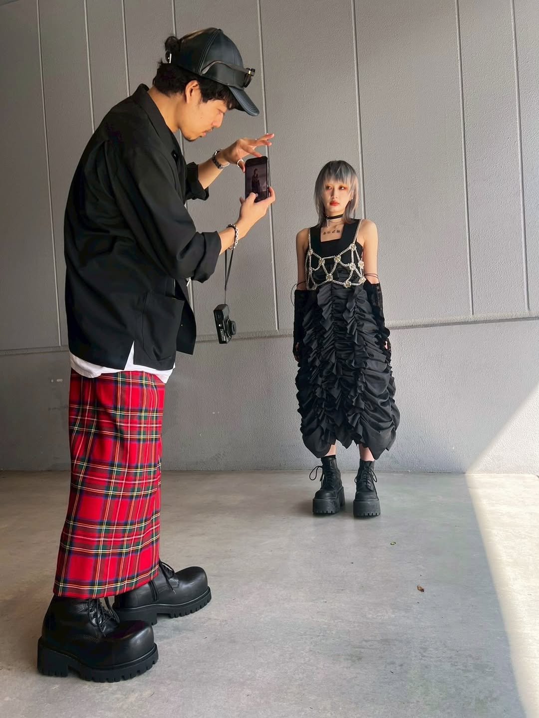 Photo by TOMO 渋谷 美容師  ハイトーン/ボブ 矢崎友也 in GEEKS Shibuya. May be an image of kilt and text.