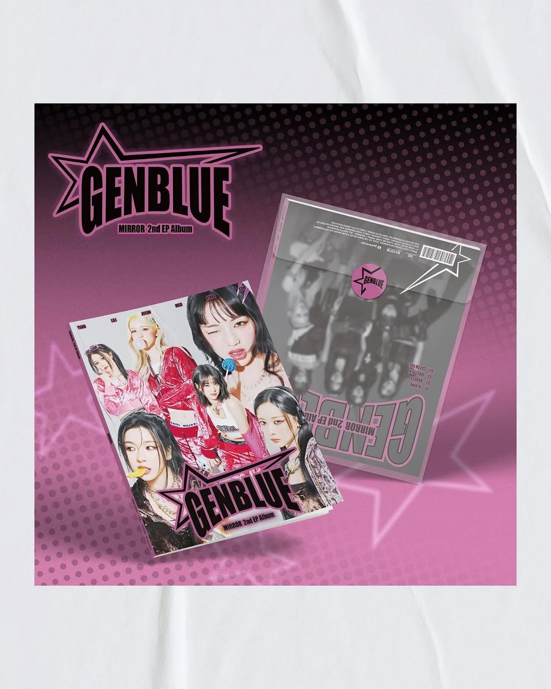 genblue.official 게시물 이미지: 🪞
GENBLUE(젠블루) - 2nd EP Album [MIRROR]

Album...