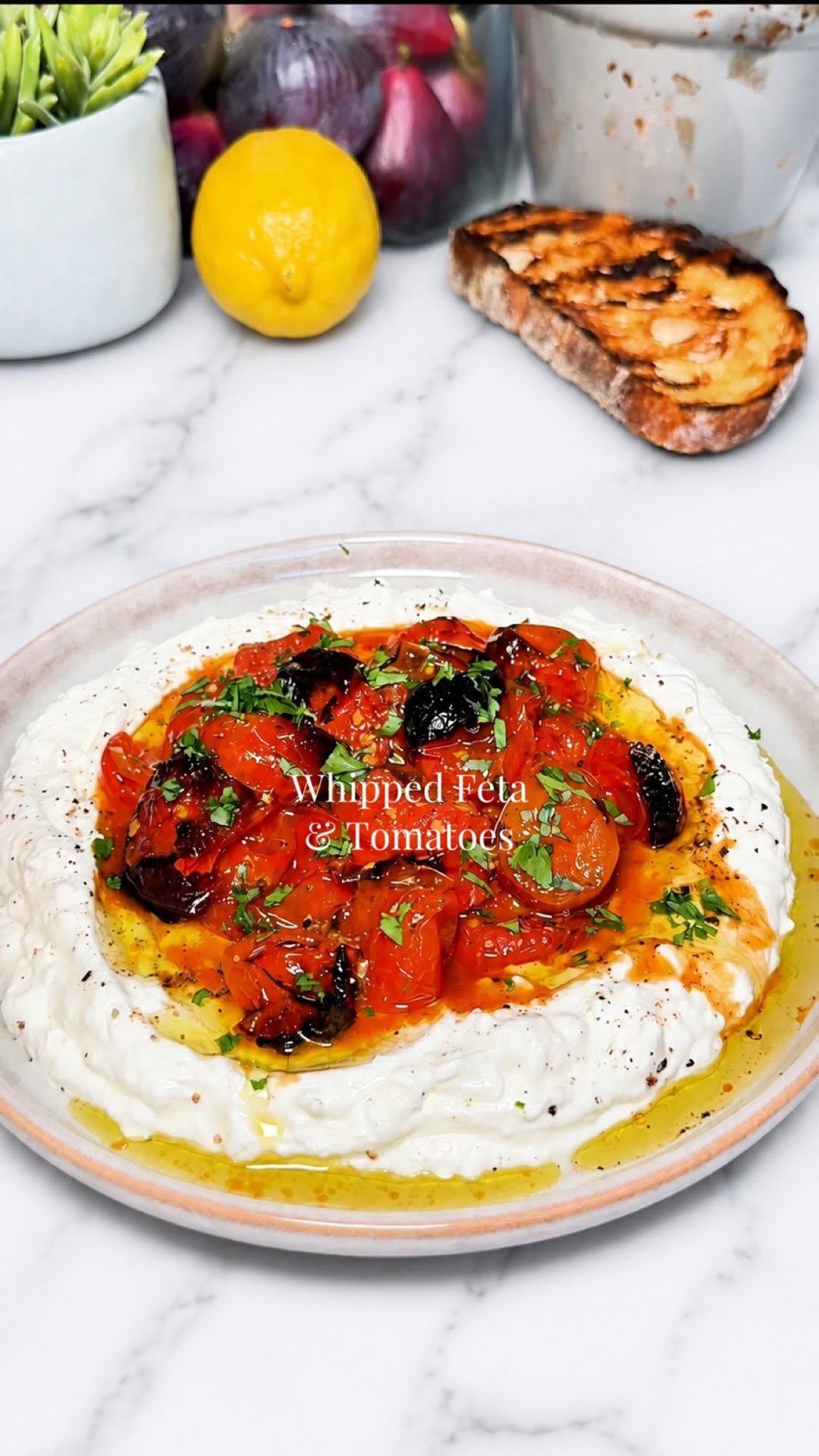 georgiamaysalamat 게시물 이미지: Whipped Feta & Blistered Tomatoes 

The...