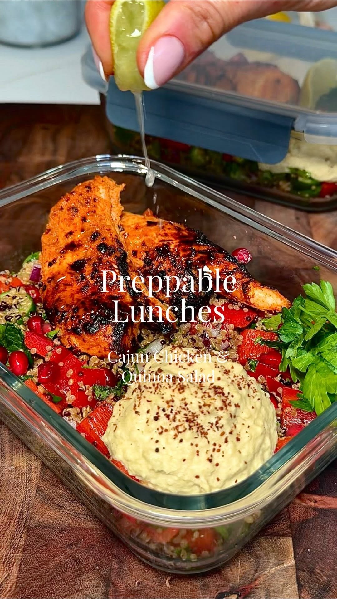 georgiamaysalamat 게시물 이미지: PREPABLE LUNCH 

Cajun Chicken & Quinoa...