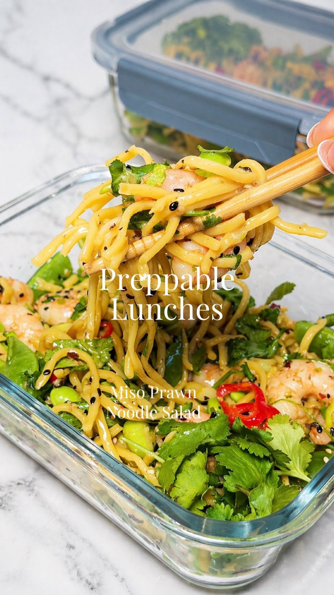 georgiamaysalamat 게시물 이미지: Miso Prawn Noodle Salad

Serves 2 
Ingredients...