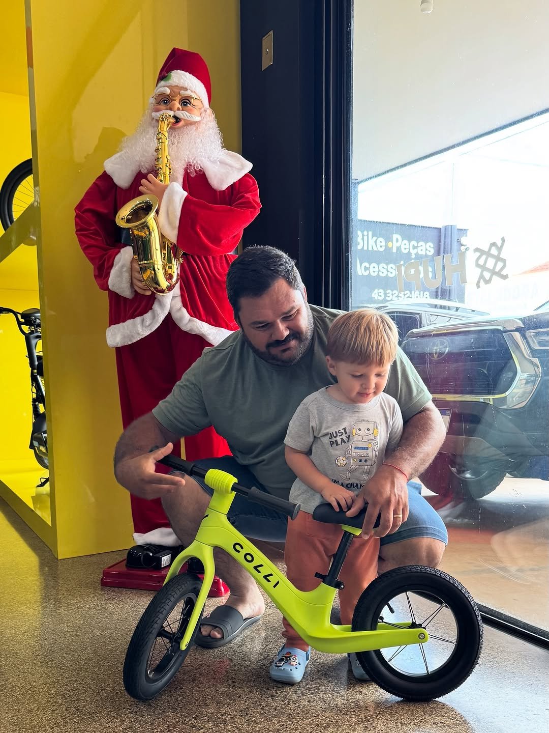 Photo by Geração Bike on November 01, 2025. May be an image of bicycle, scooter and text.