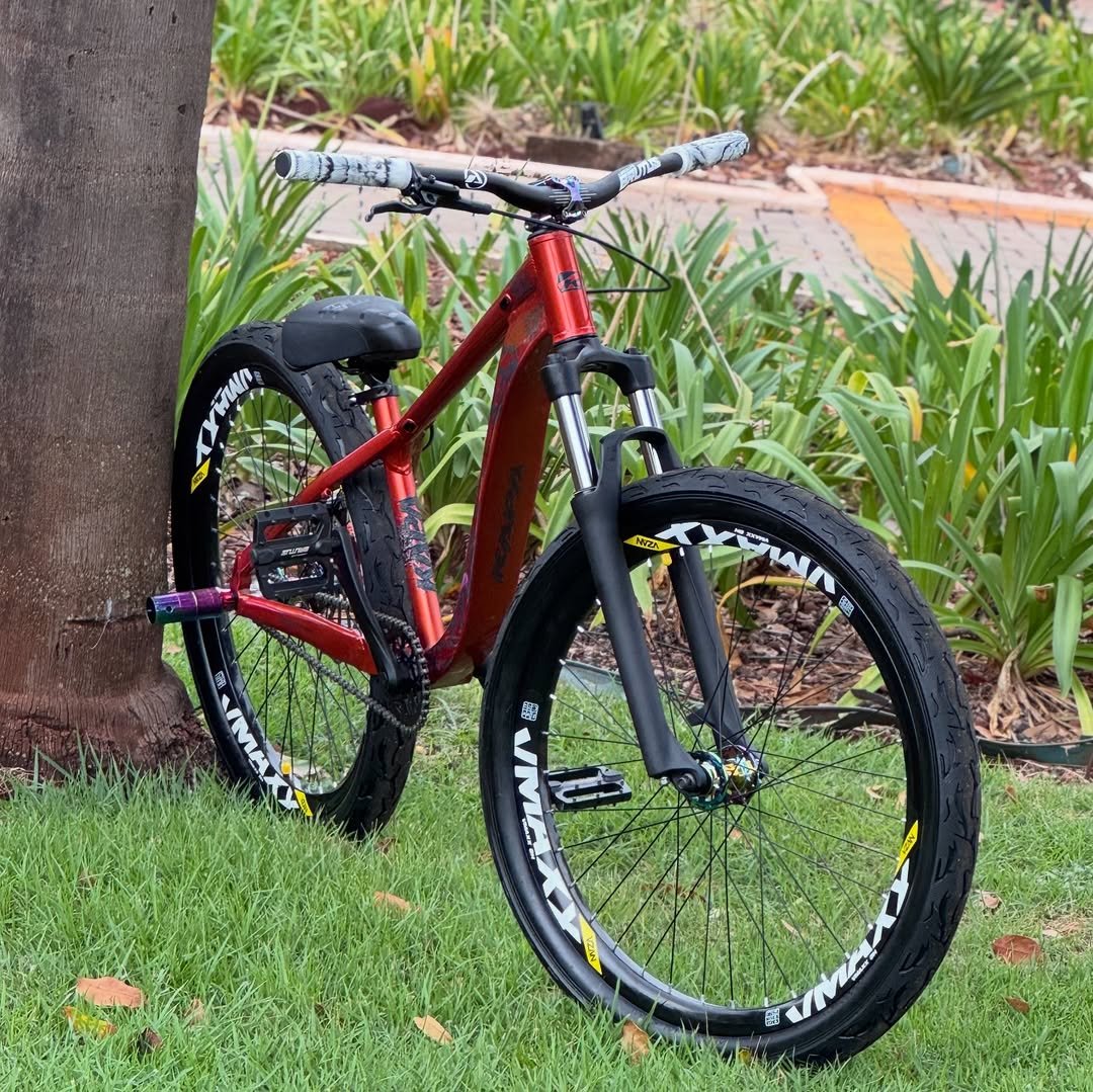 Photo by Geração Bike on April 27, 2026. May be an image of bicycle and text.