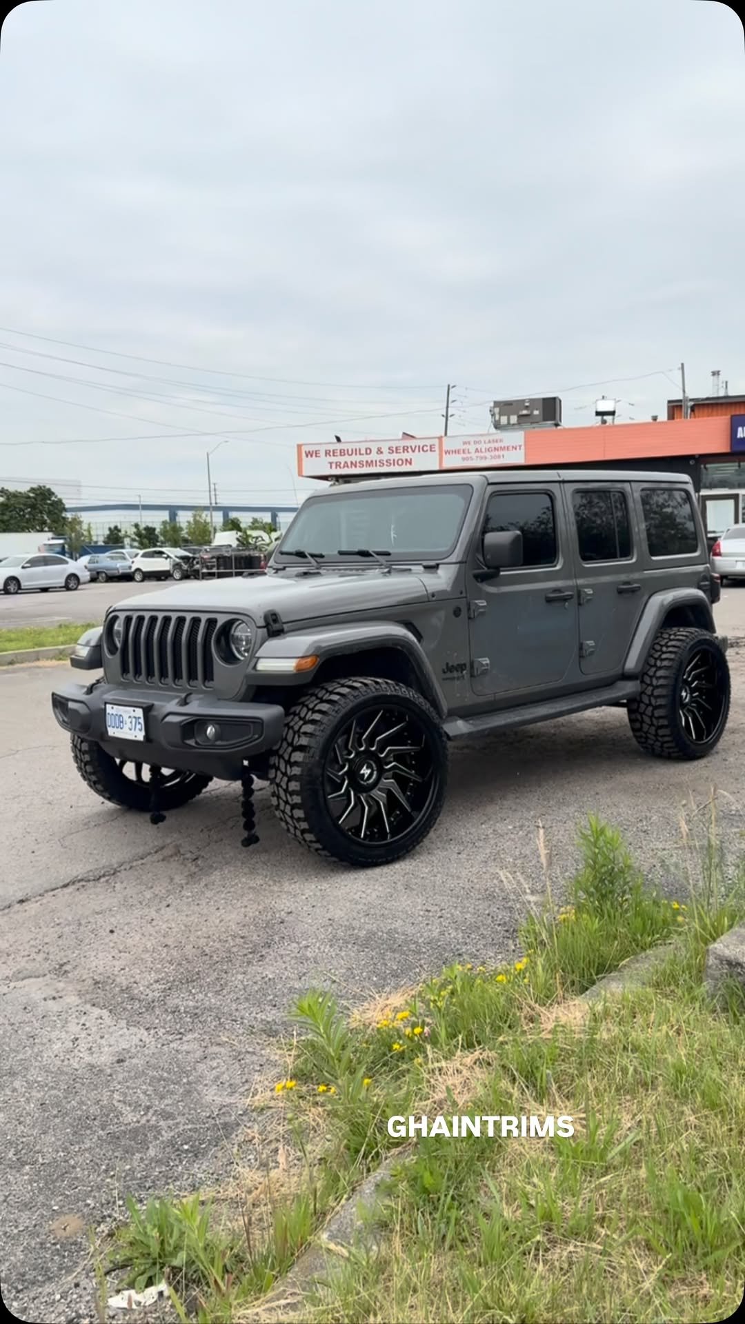ghaintrims 게시물 이미지: 24 Inch Rims and Tires Done on Jeep Wrangler...