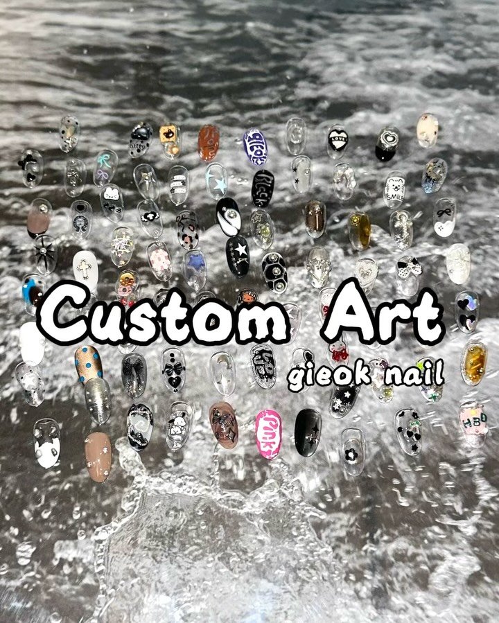 gieok_nail 게시물 이미지: 🔥 CUSTOM ART IS BACK! 🔥
내 취향대로 고르는 오마카세 네일...