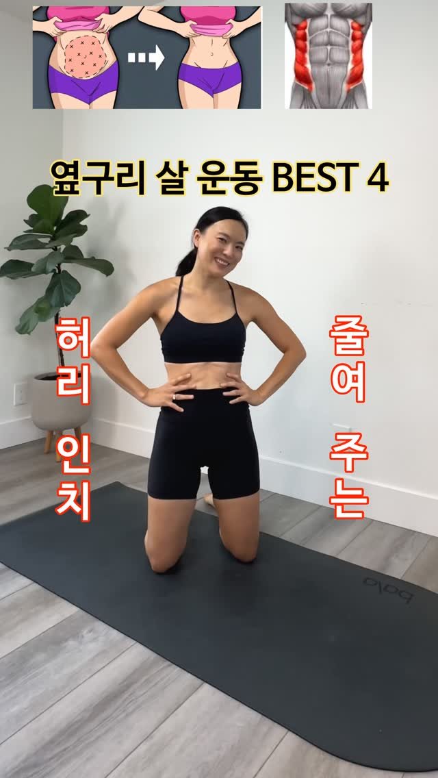 ginafitt_ 게시물 이미지: 옆구리 살 빼는 베스트 4!!

연휴에 많이 먹을거니까… 중간 중간 배부를땐...