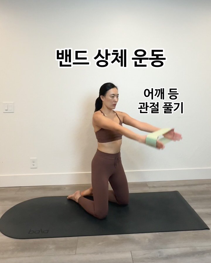 ginafitt_ 게시물 이미지: 어깨 가동범위 높이는 상체 운동 

무게 들지 않고도 
어깨 등 팔 근육 깨우는...