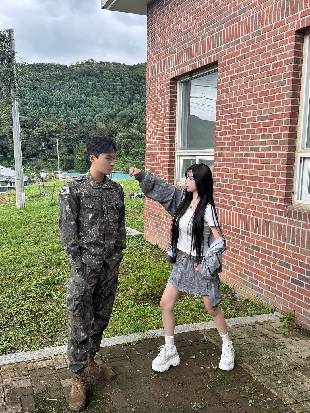 Photo by 오 지은 on October 23, 2025. May be an image of military uniform and text.