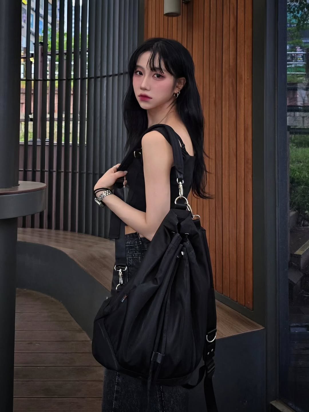 gj3mm37 게시물 이미지: #협찬 잼민티 벗고 다시 나타난 주인장임다🐈‍⬛

보부상한테 찰떡 버킷백 짱짱해서...