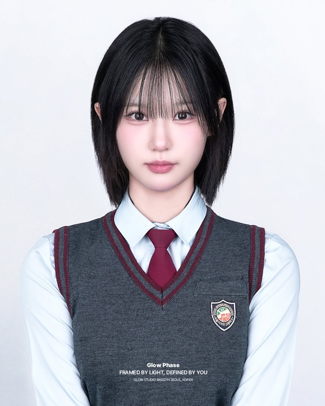 Photo by 글로우페이즈 • 망원동사진관 • 증명사진 in 망원동. May be an image of one or more people, hair and text.