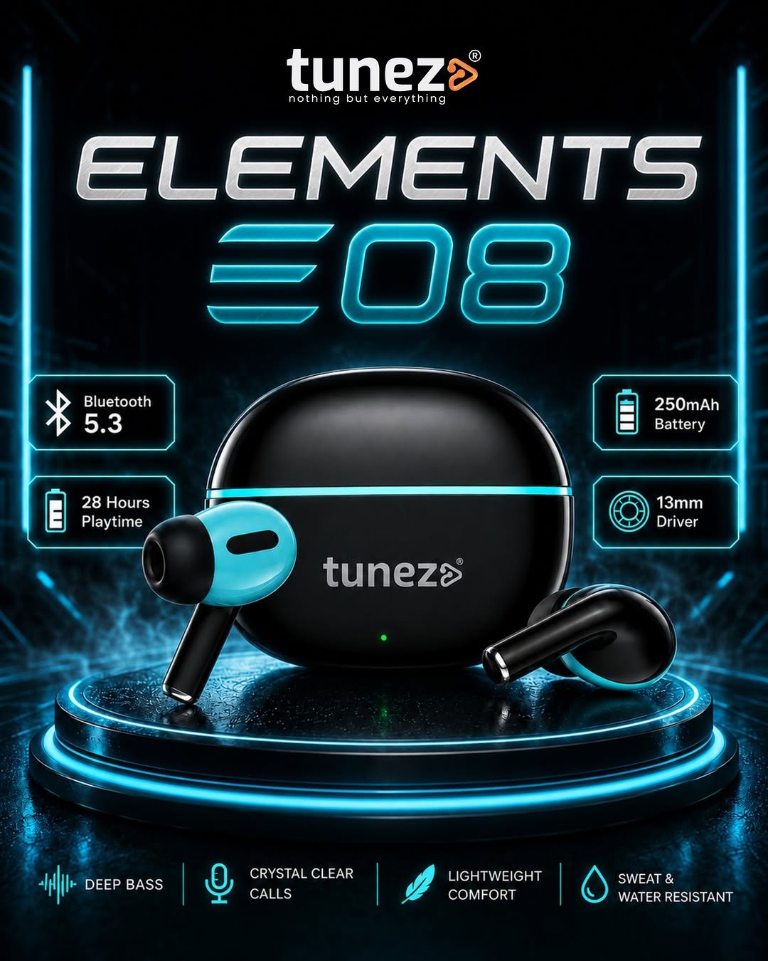 go_tunez 게시물 이미지: Experience every beat with Tunez Elements E08....
