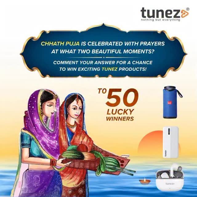 go_tunez 게시물 이미지: Celebrate the spirit of Chhath Puja with...