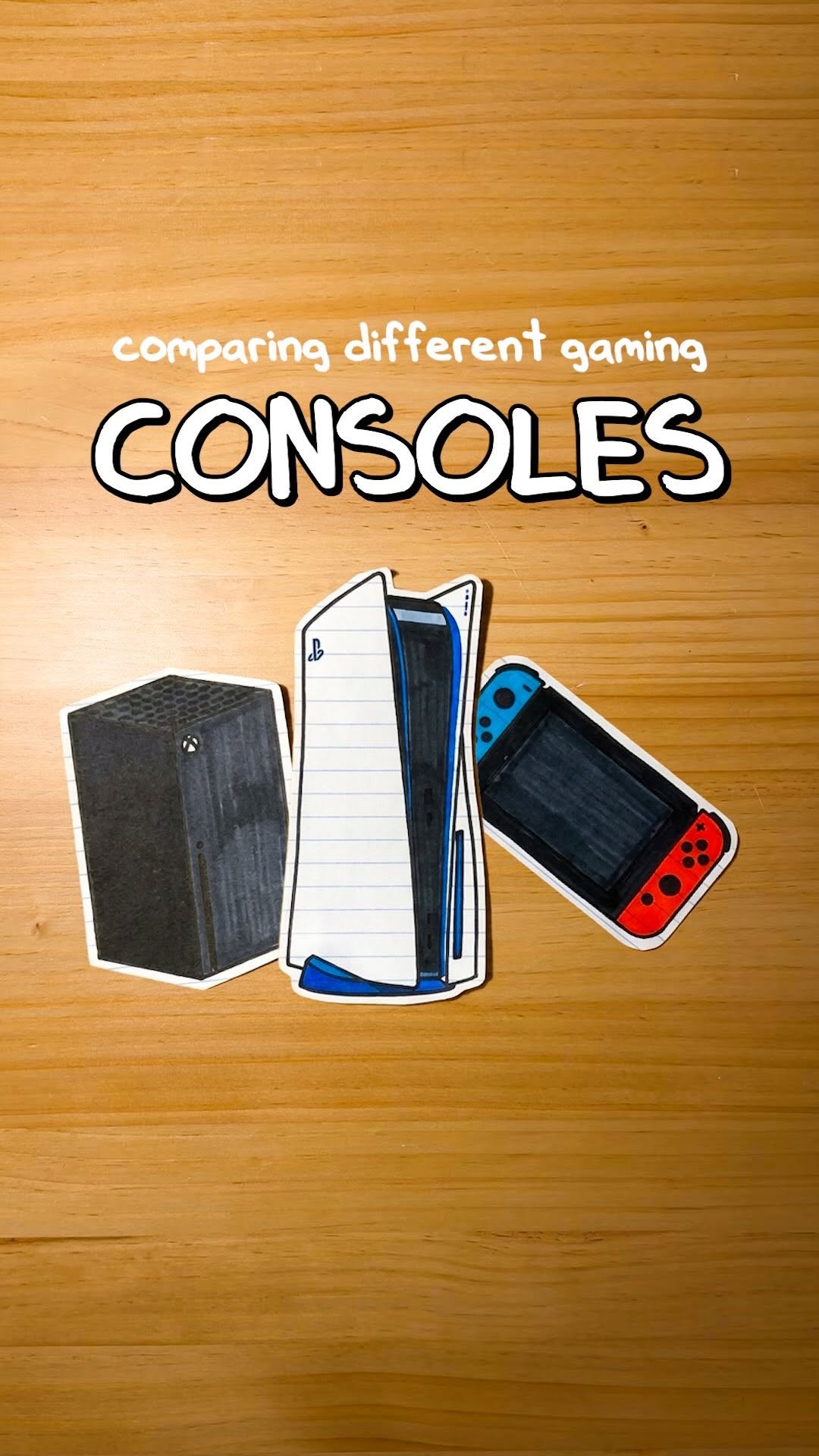 goharsguide 게시물 이미지: which console should I get? 🎮 (college essay...
