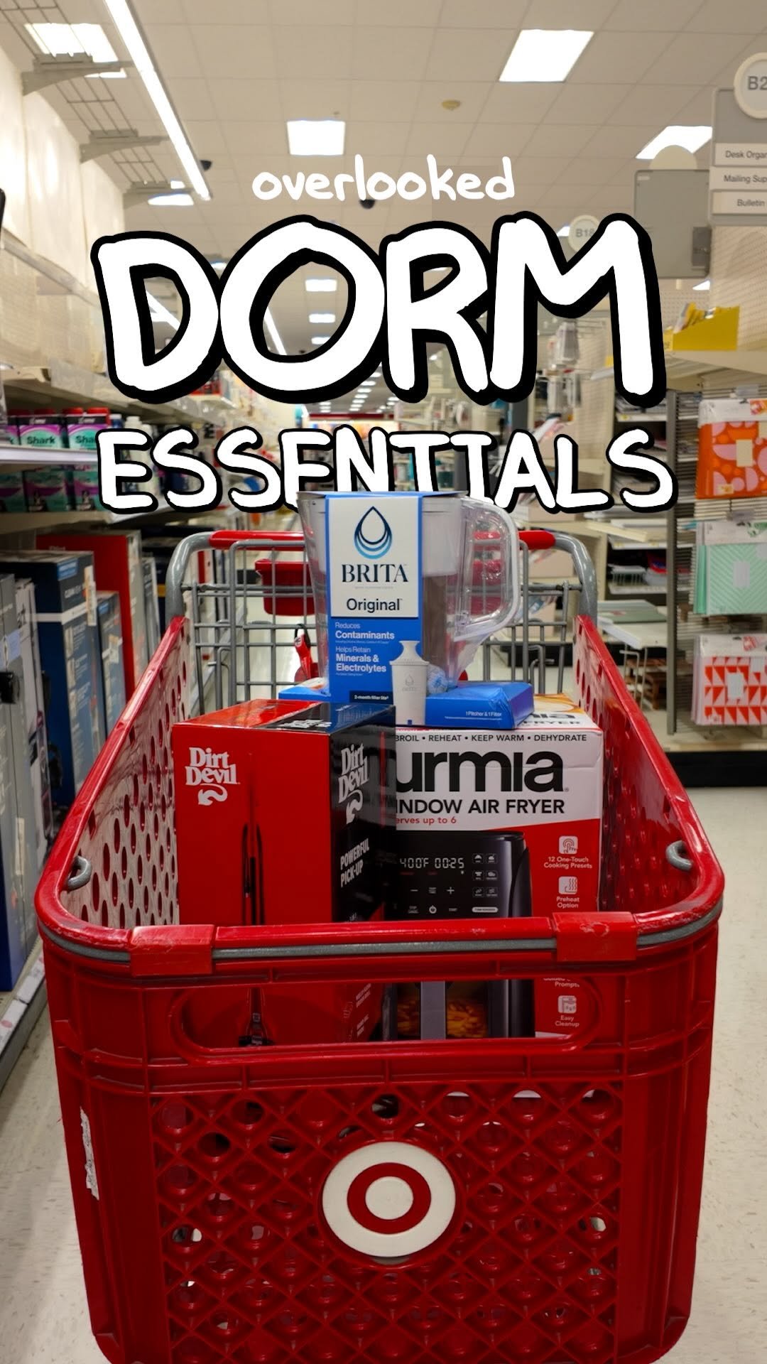 goharsguide 게시물 이미지: overlooked dorm essentials 📦 (college essay...