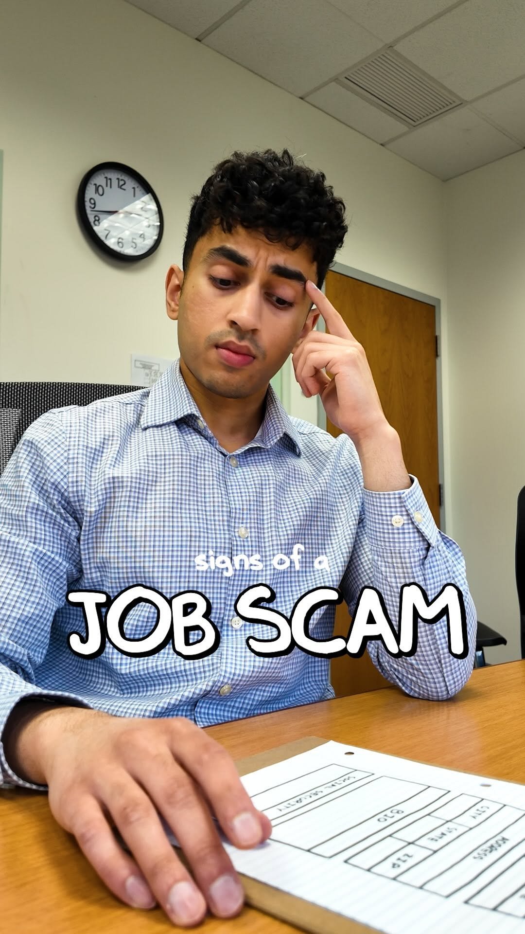 goharsguide 게시물 이미지: signs of a job scam 💼 (college essay review in...