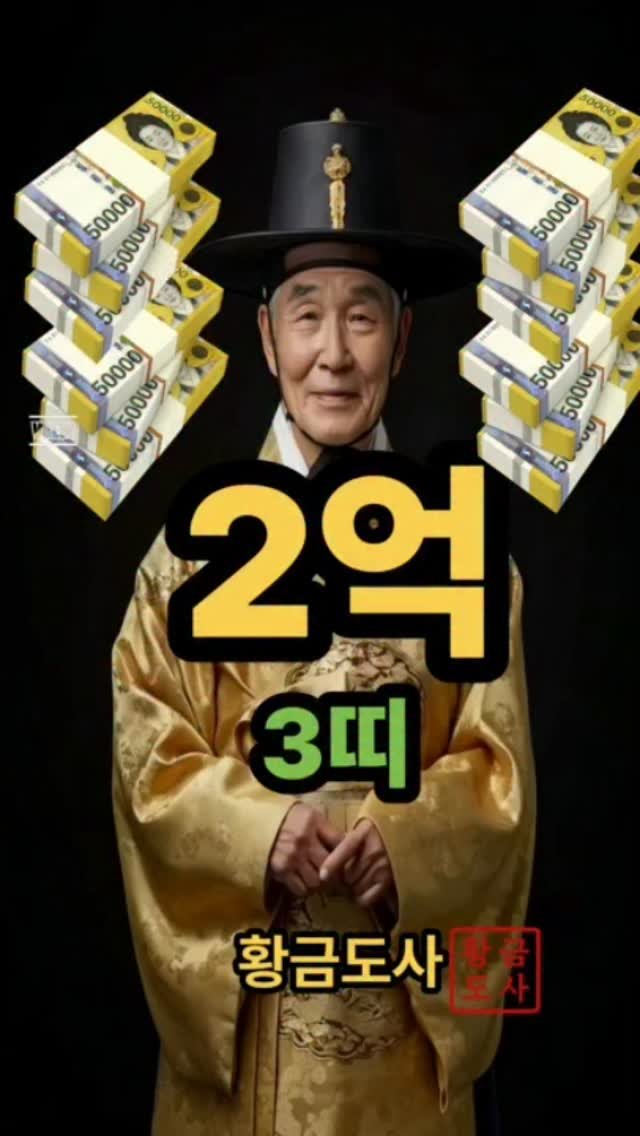 gold_dosa 게시물 이미지: 2억을 가져가거라 너의 것이다 #재물운 #운세 #금전운
