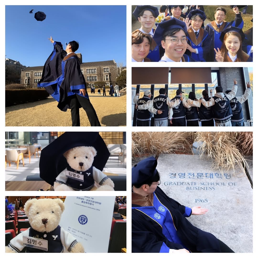 golfer_apro 게시물 이미지: #연세대MBA #경영전문대학원 졸업 🎓 

2년 난 스스로 또 힘든 길을...