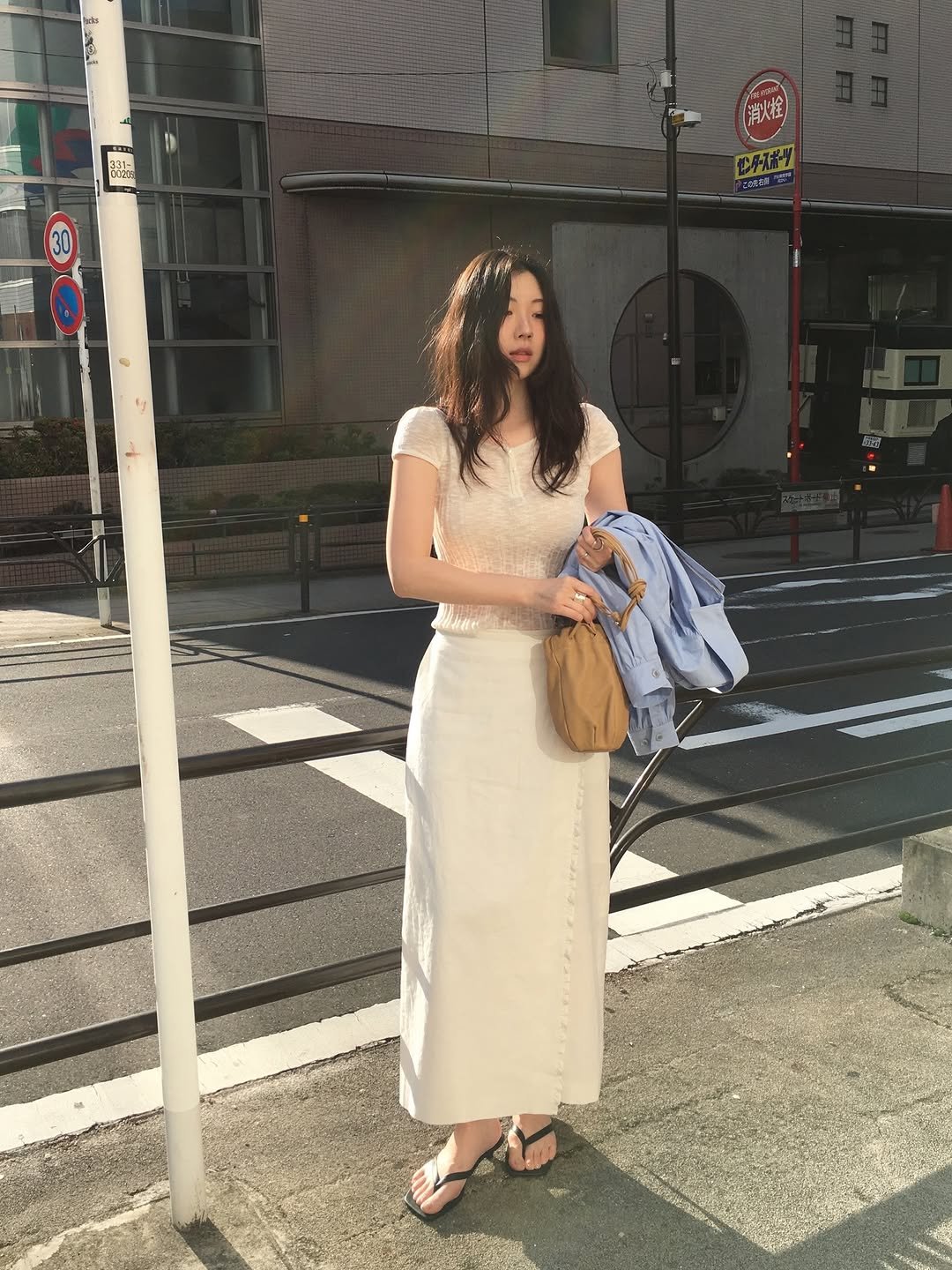 Photo shared by 곰송이 Songyi Moon on April 27, 2026 tagging @ttudement. May be an image of sundress and text.