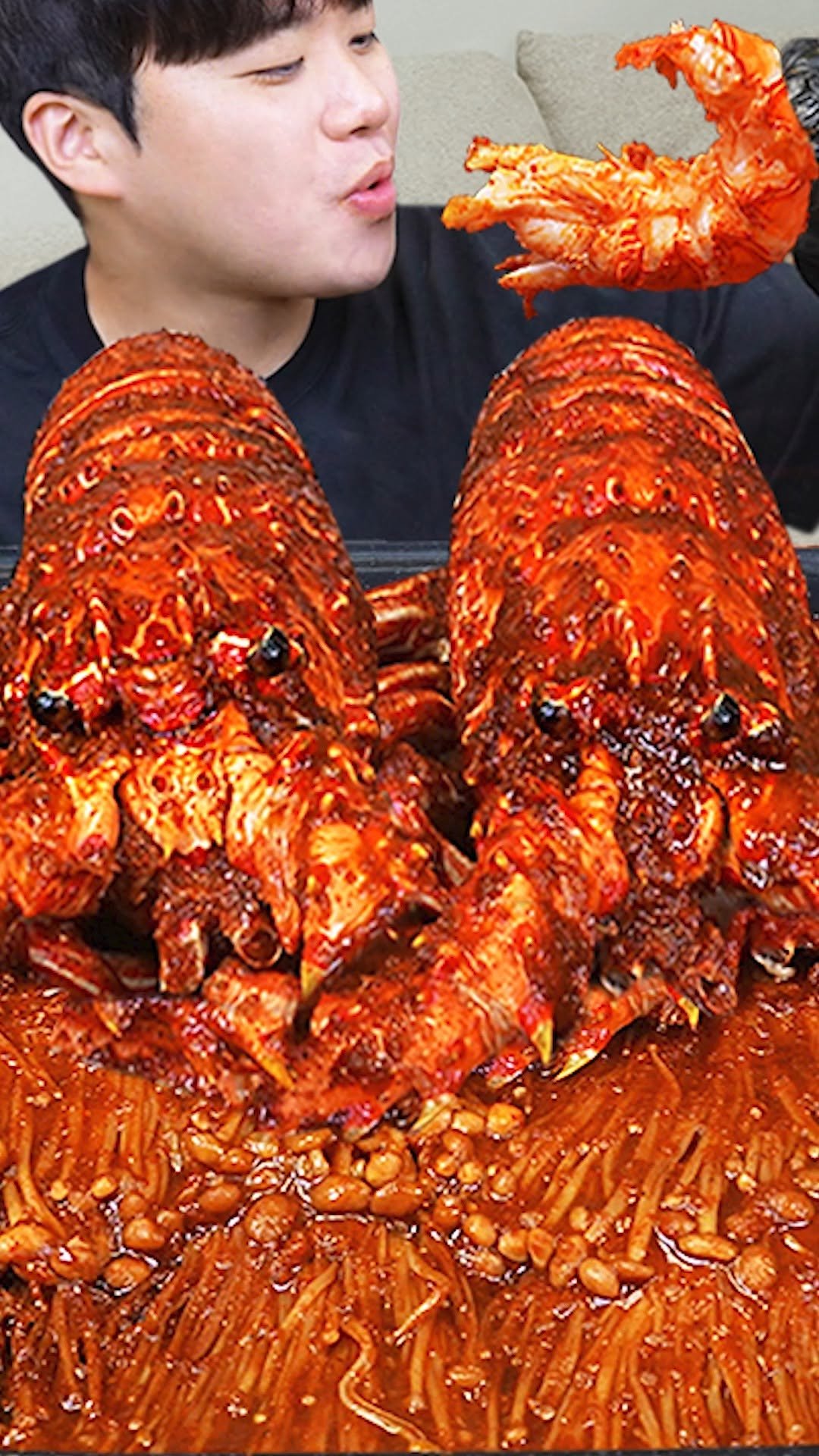 gongsam_table 게시물 이미지: Spicy Seafood Mukbang!!!🦞🔥
.
#seafood...