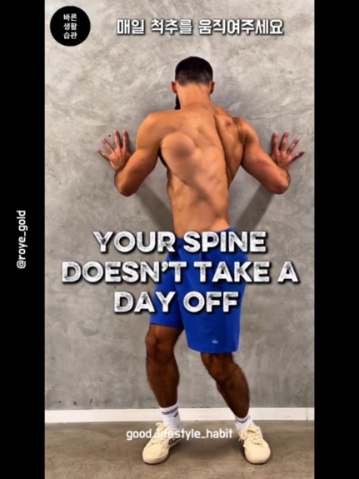 good_lifestyle_habit 게시물 이미지: Great post by @roye_gold (thank you)

매일 척추를...