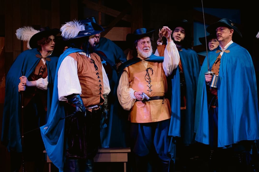 Photo by Good Company Players on March 12, 2026. May be an image of costume, cloak and text.