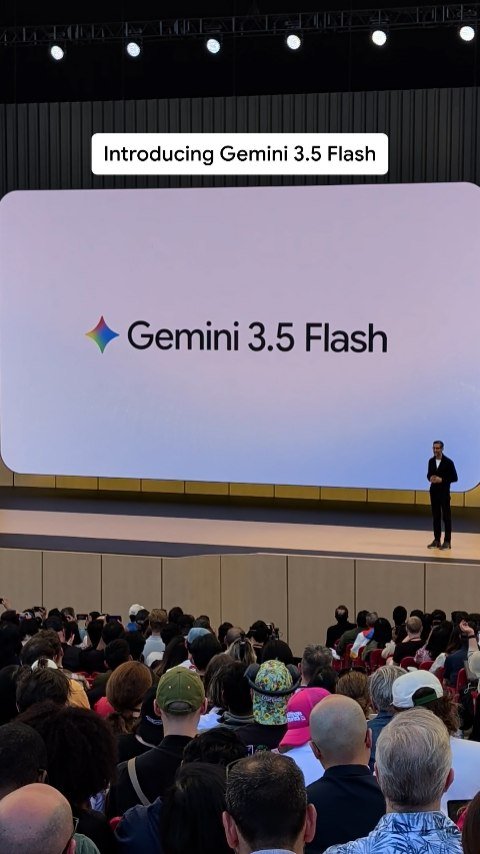 google 게시물 이미지: Gemini 3.5 Flash has landed.

Learn more at...
