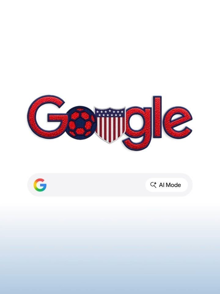 google 게시물 이미지: U-S-A! U-S-A! With a wordmark you can...