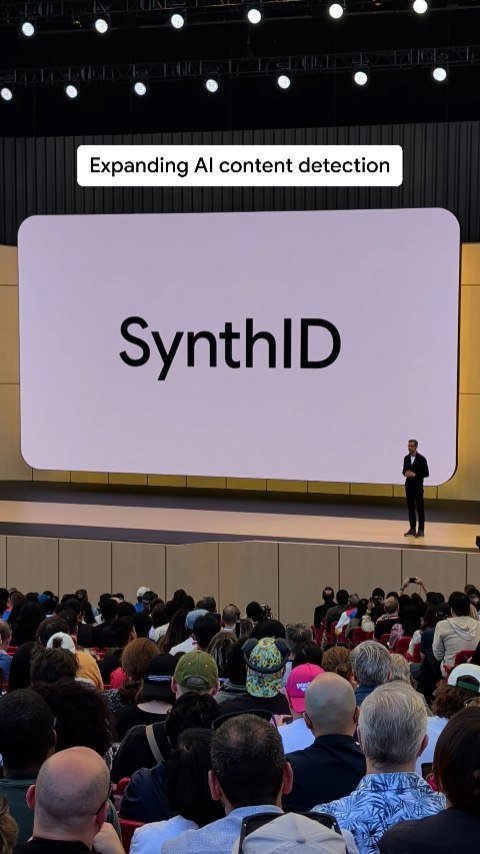 google 게시물 이미지: SynthID, our imperceptible watermark for...