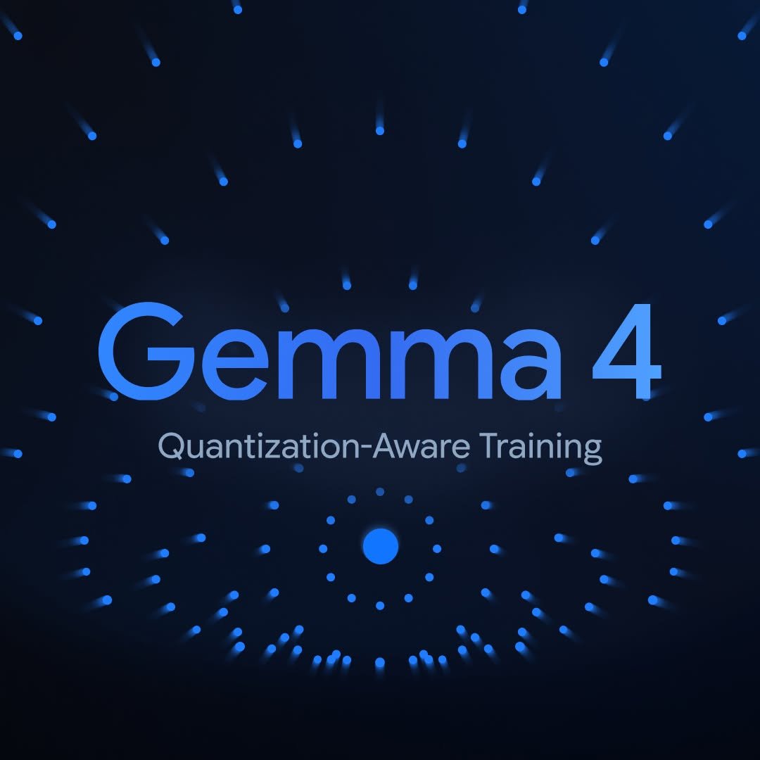 googlefordevs 게시물 이미지: Gemma 4 models optimized with...