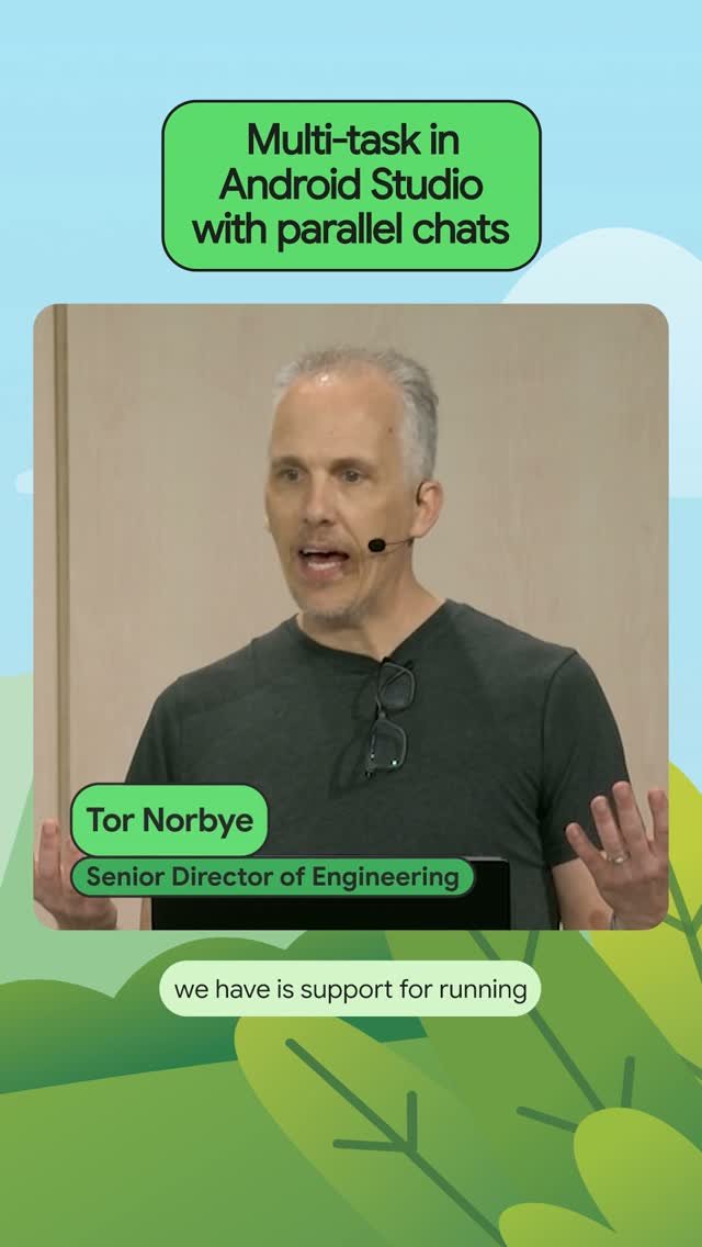 googlefordevs 게시물 이미지: Multi-task with parallel chats in Android...