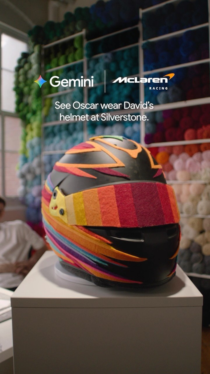 googlegemini 게시물 이미지: V E L O C I T Y · I made a helmet for...