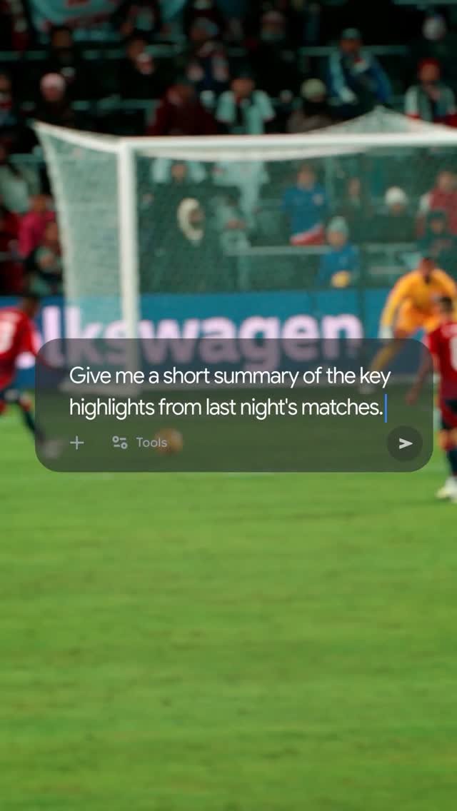 googlegemini 게시물 이미지: Make matchday easy. Let Gemini block your...