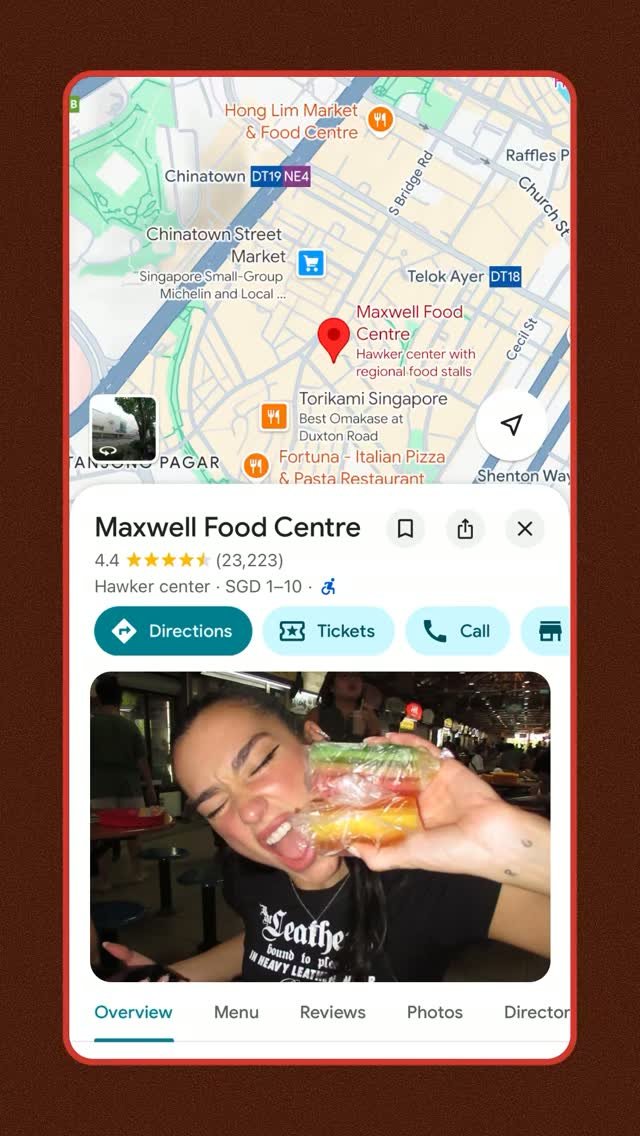 googlemaps 게시물 이미지: no one does it like Dua👏

We've teamed up with...