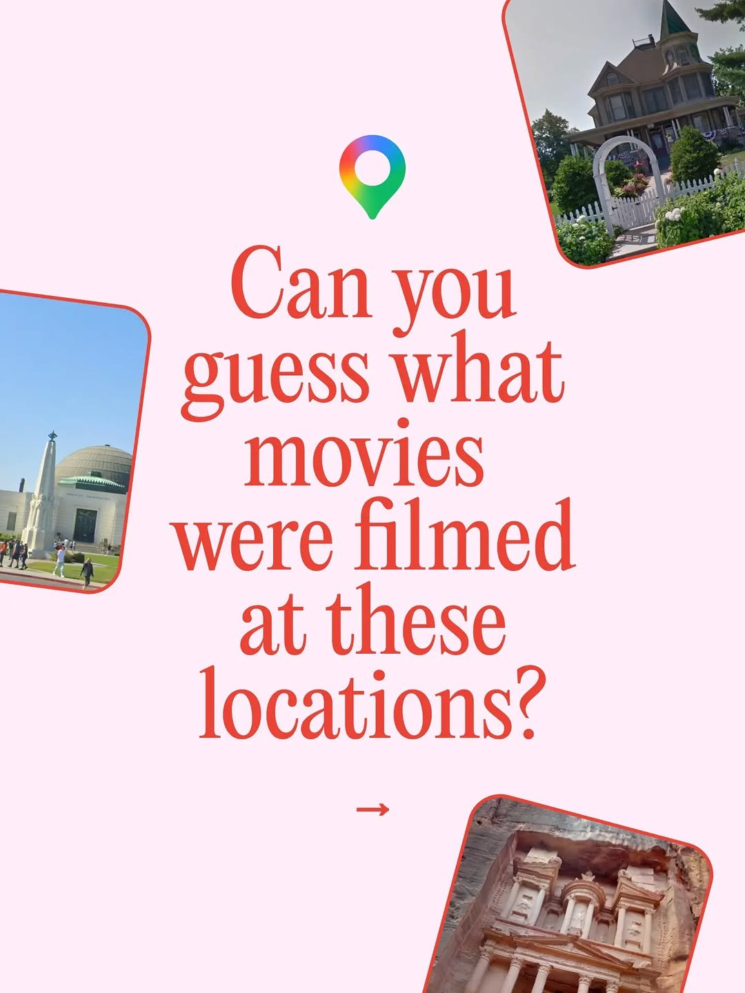 googlemaps 게시물 이미지: taking a quick trip to some iconic film sets...