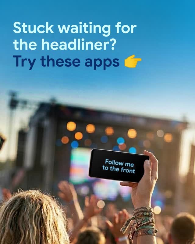 googleplay 게시물 이미지: The music festival hack you never knew you...