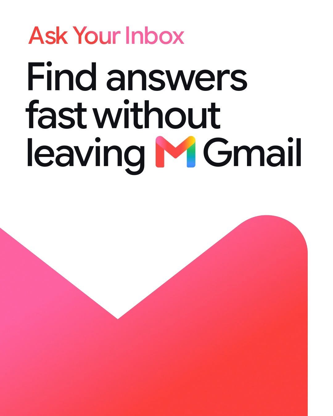 googleworkspace 게시물 이미지: There’s no need to sift through endless email...