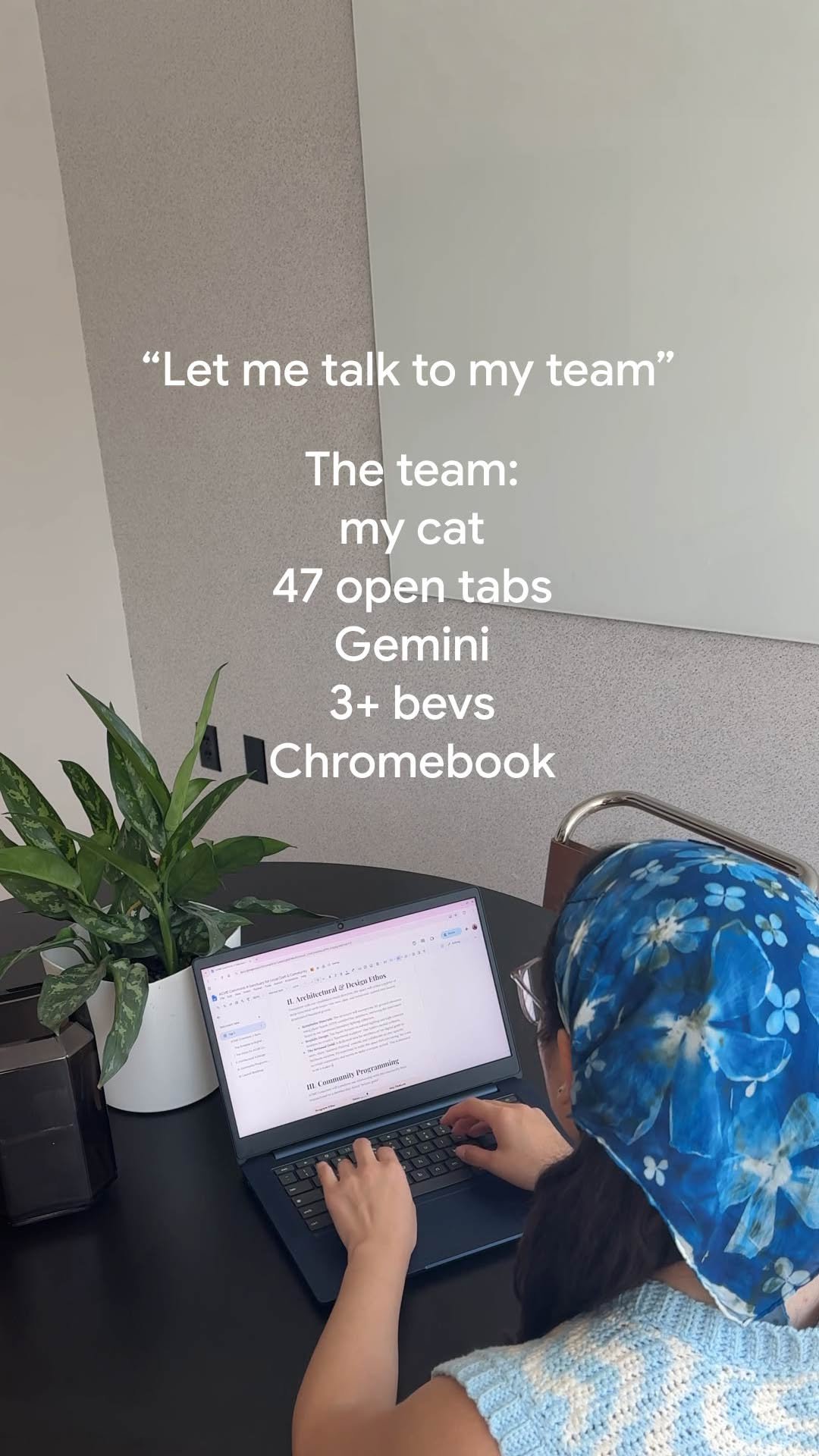 googleworkspace 게시물 이미지: Small, but mighty team 💪😌