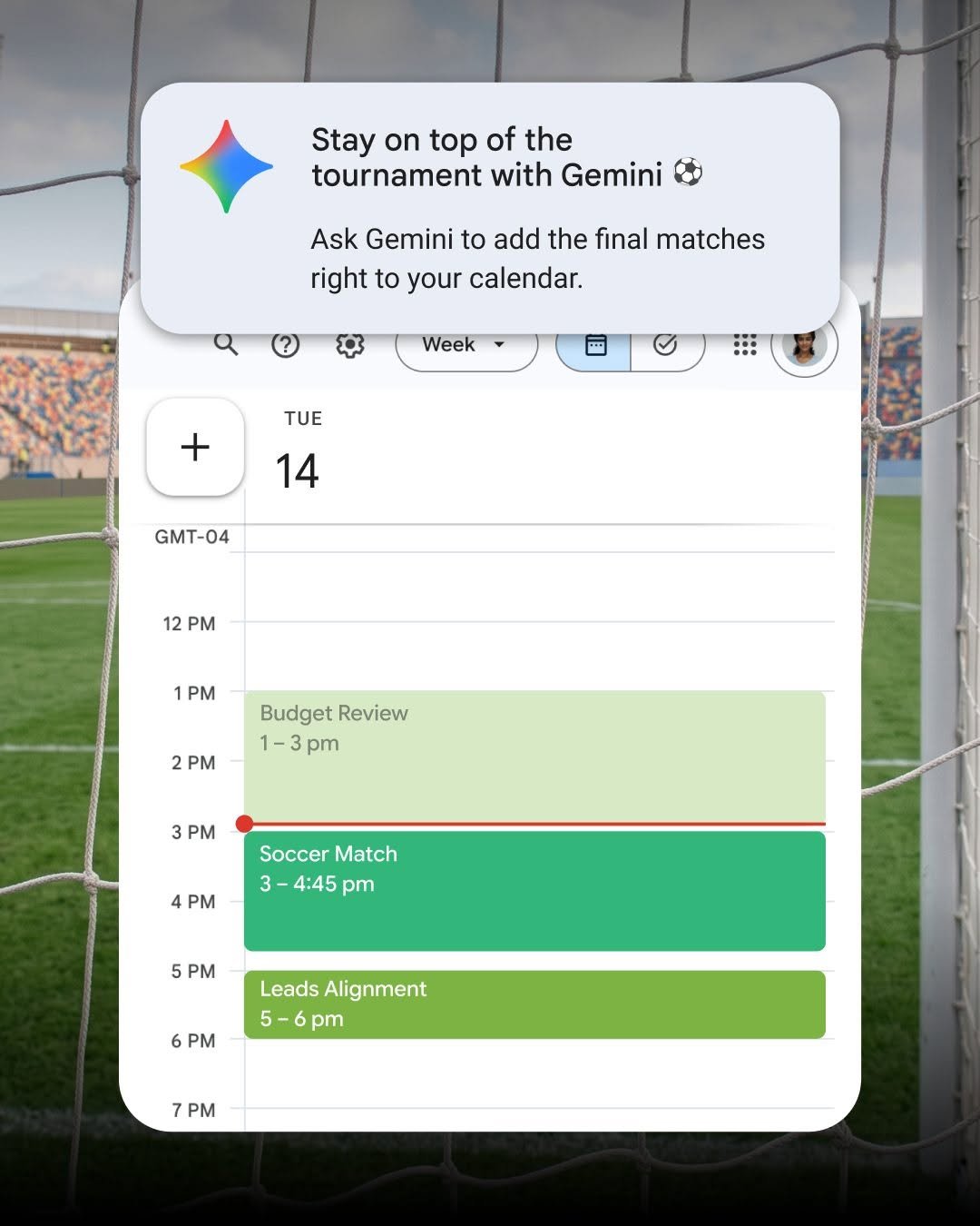 googleworkspace 게시물 이미지: Add those last big matches to your calendar...