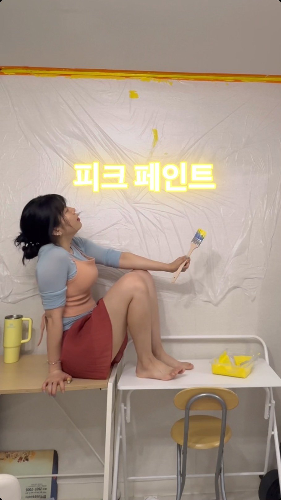 gorgeous_sunnylol 게시물 이미지: #협찬 피크페인트!!
전세집이라서 페인트 칠하기에 너무 고민이었어요..!!
드디어...