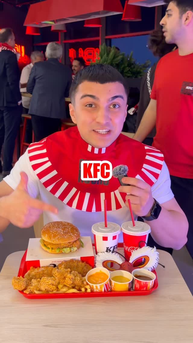 gorilfaruk 게시물 이미지: Büyük lokma, Büyük lezzet #KFCBüyükAçıldı #işbirliği