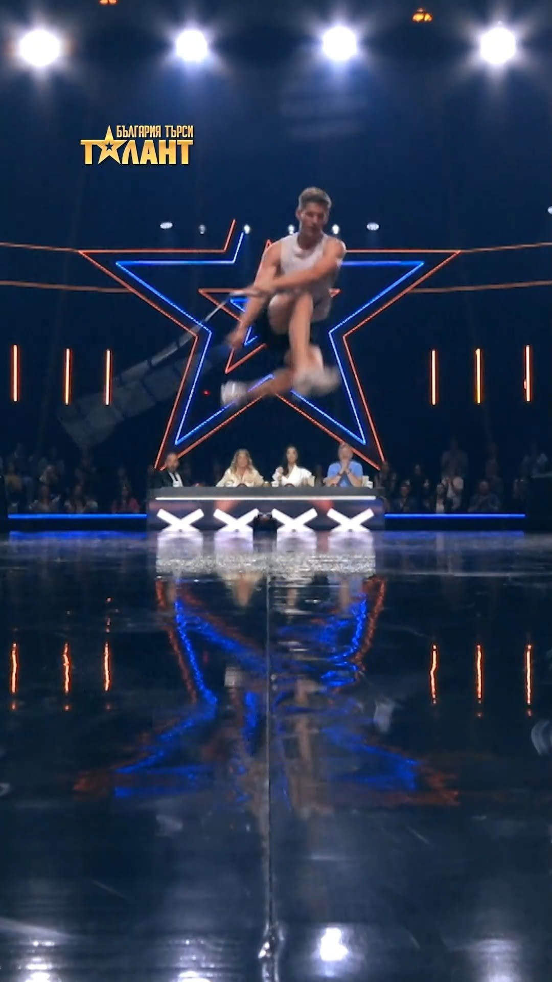 gottalentglobal 게시물 이미지: 🪢 Американецът Портър Балърд скача напред в...