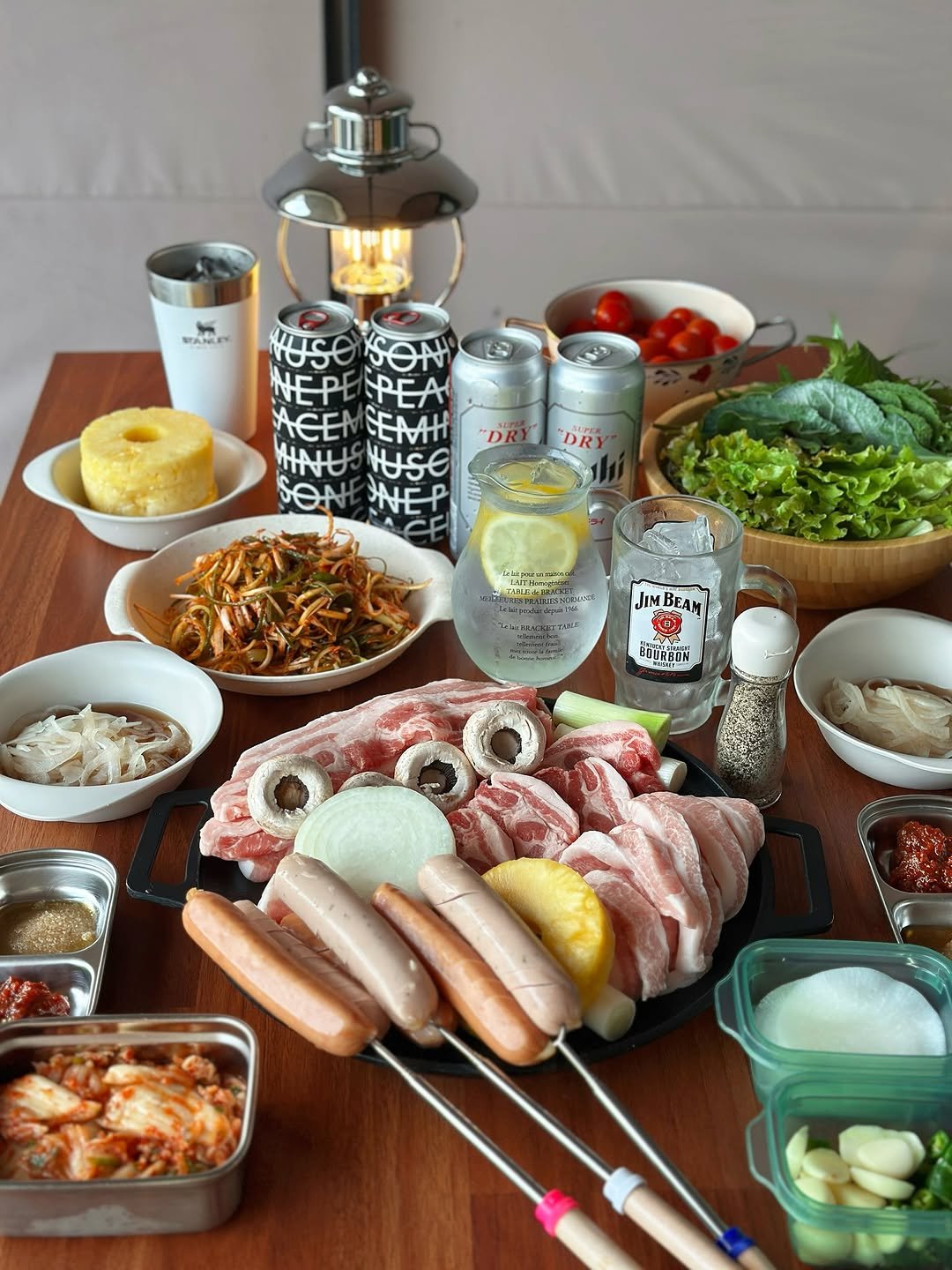 Photo by 루나의 캠핑&살림 on July 17, 2025. May be an image of hot pot, fondue and text.
