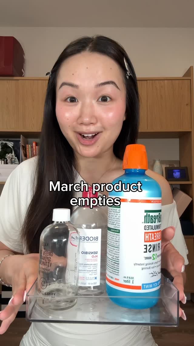 gracemay_official 게시물 이미지: My realistic product empties from March...