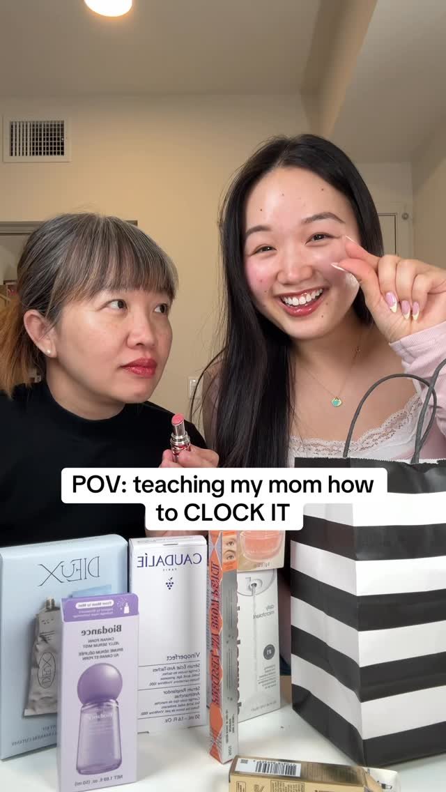 gracemay_official 게시물 이미지: Did she pass? 🤣

#clockit #girlhood #asianmom...