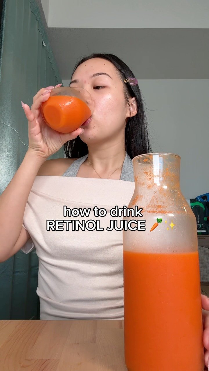 gracemay_official 게시물 이미지: How do you drink your retinol? 🥕✨ 

#acne...