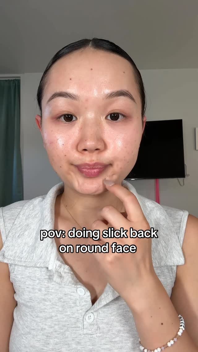 gracemay_official 게시물 이미지: Slick back my enemy 🥲🥚

#roundface #relatable...