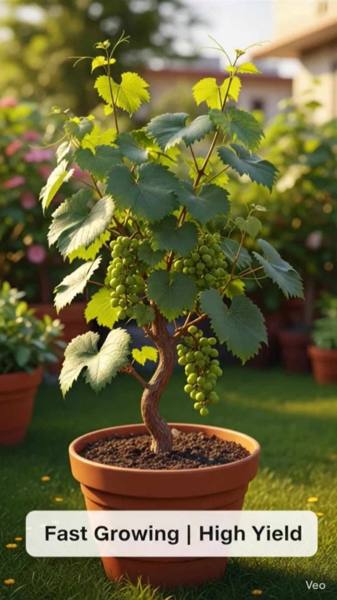 greenlifelive.you 게시물 이미지: Nurturing nature! 🍇 আজ বাগান মে এক নতুন মেহমান...
