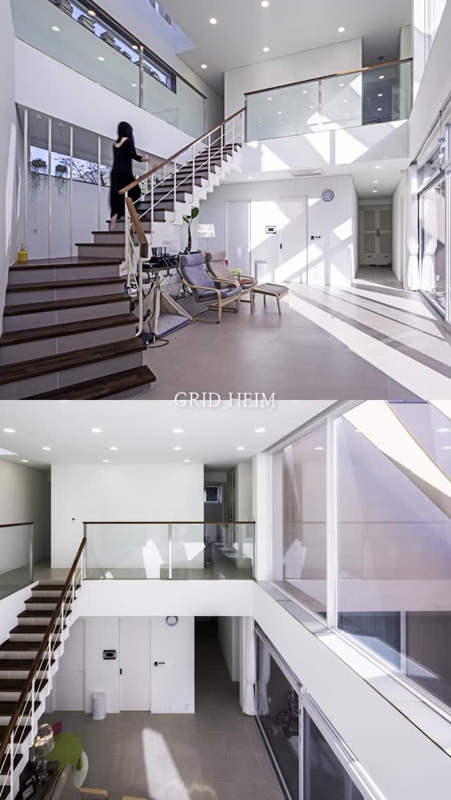 gridheim_official 게시물 이미지: x 대구 철근 콘크리트 신축 주택 복층 거실 , 계단 마감

• 형태 : 2층...